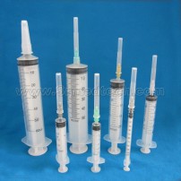 3 parts syringes