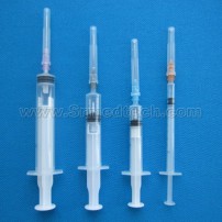 Self-destructive syringe